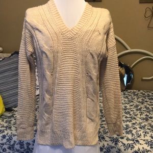 Warm pullover sweater